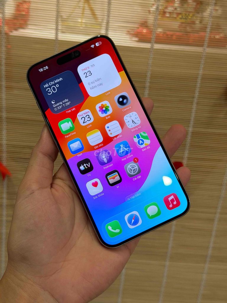 Apple iPhone 15 Pro Max 256GB Titan ZP/A. Mua bán Điện thoại tại Quận Cái Răng Cần Thơ được đăng bởi Đức Xưởng Đức Khánh Lý hình 1