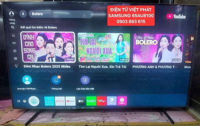 THANH LÍ CON 65 INCH SAMSUNG 65AU8100 SX T8/2023. Mua bán Tivi, Âm thanh tại Quận Tân Bình Tp Hồ Chí Minh được đăng bởi Ân Phạm
