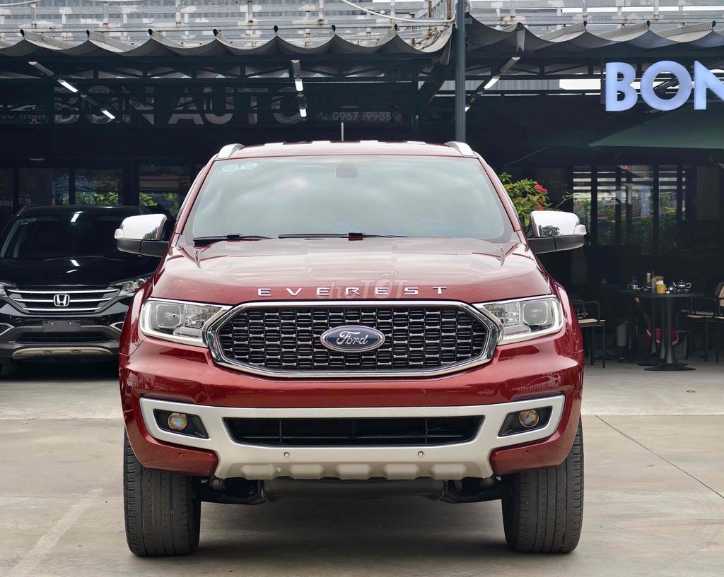 FORD EVEREST 2021 TITANIUM MÀU ĐỎ. Mua bán Ô tô tại Quận Long Biên Hà Nội được đăng bởi BON AUTO hình 2