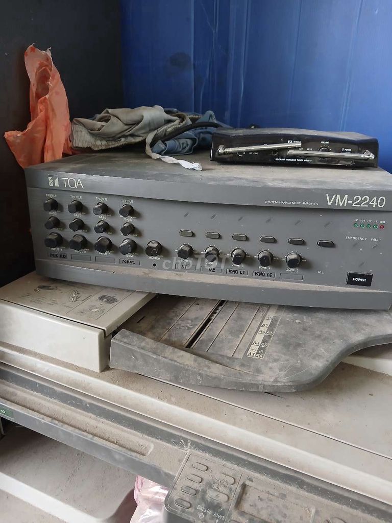 Amply TOA VM-2240. Mua bán Tivi, Âm thanh tại Huyện Bình Chánh Tp Hồ Chí Minh được đăng bởi Nguyen Van Hoi hình 1