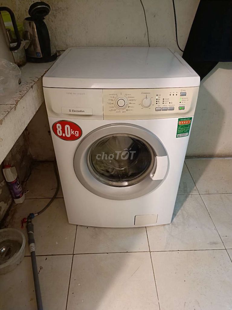 Máy giặt 8kg cửa ngang electrolux cần bán