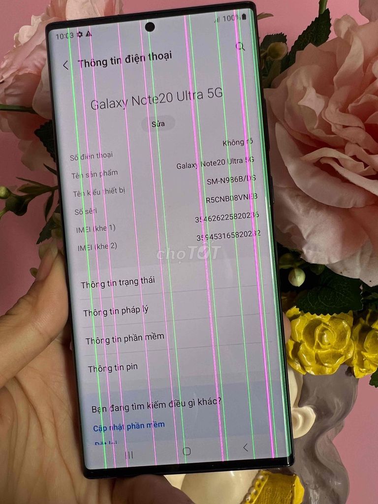 Samsung Galaxy Note 20 Ultra 5G Đen. Mua bán Điện thoại tại Thành phố Tân An Long An được đăng bởi mua xin alo no SMS hình 1