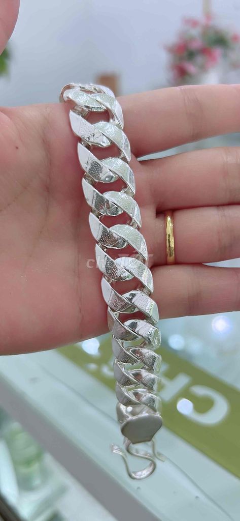 Lắc tay Nam Bạc ta 22cm. Mua bán Phụ kiện thời trang khác tại Quận Kiến An Hải Phòng được đăng bởi Hoàng hằng  hình 1