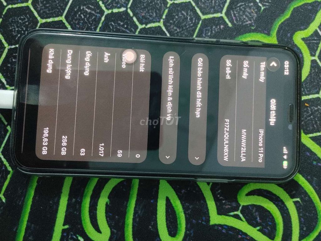 iPhone 11 Pro 256GB. Mua bán Điện thoại tại Quận 12 Tp Hồ Chí Minh được đăng bởi Simon hình 1