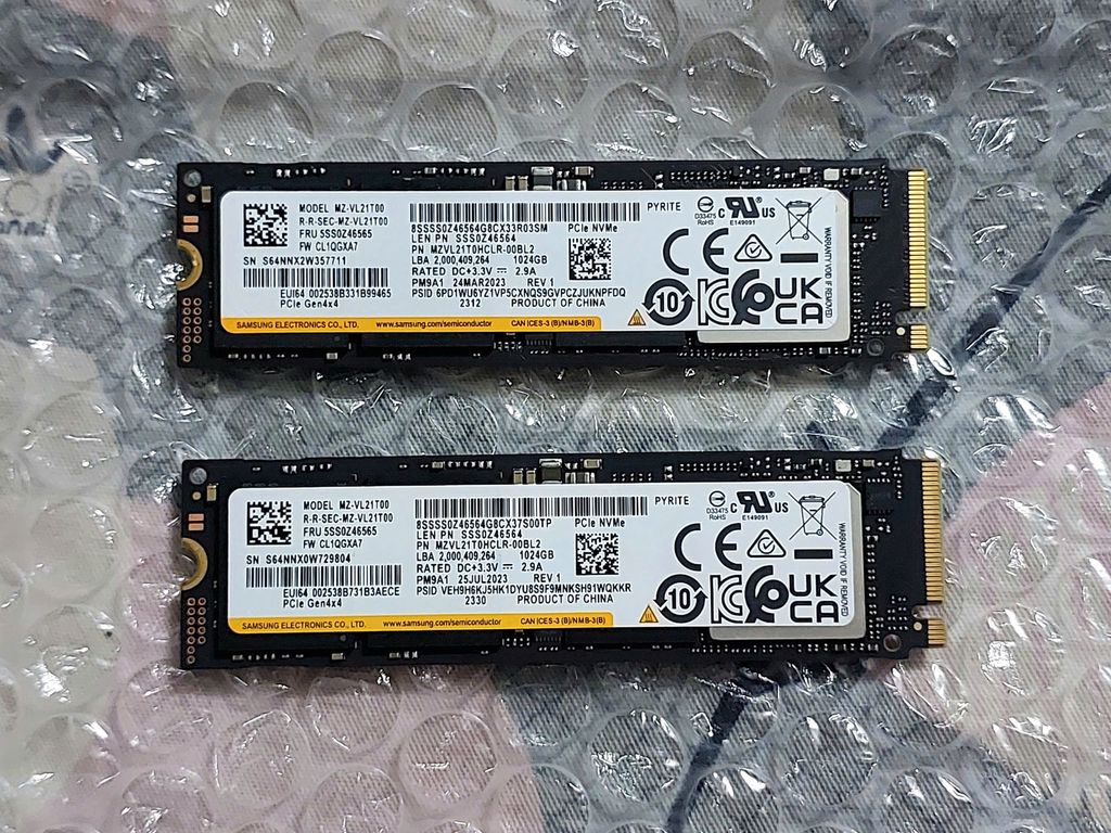 SSD Samsung PM9A1 1TB NVMe Gen4 2280 - BH 1 Năm. Mua bán Linh kiện (RAM, Card...) tại Thành phố Thủ Đức Tp Hồ Chí Minh được đăng bởi Lạc Thiên hình 3