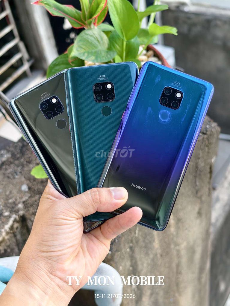 Huawei Mate 20 128GB Xanh dương Like New. Mua bán Điện thoại tại Quận 5 Tp Hồ Chí Minh được đăng bởi TY  MON MOBILE hình 1