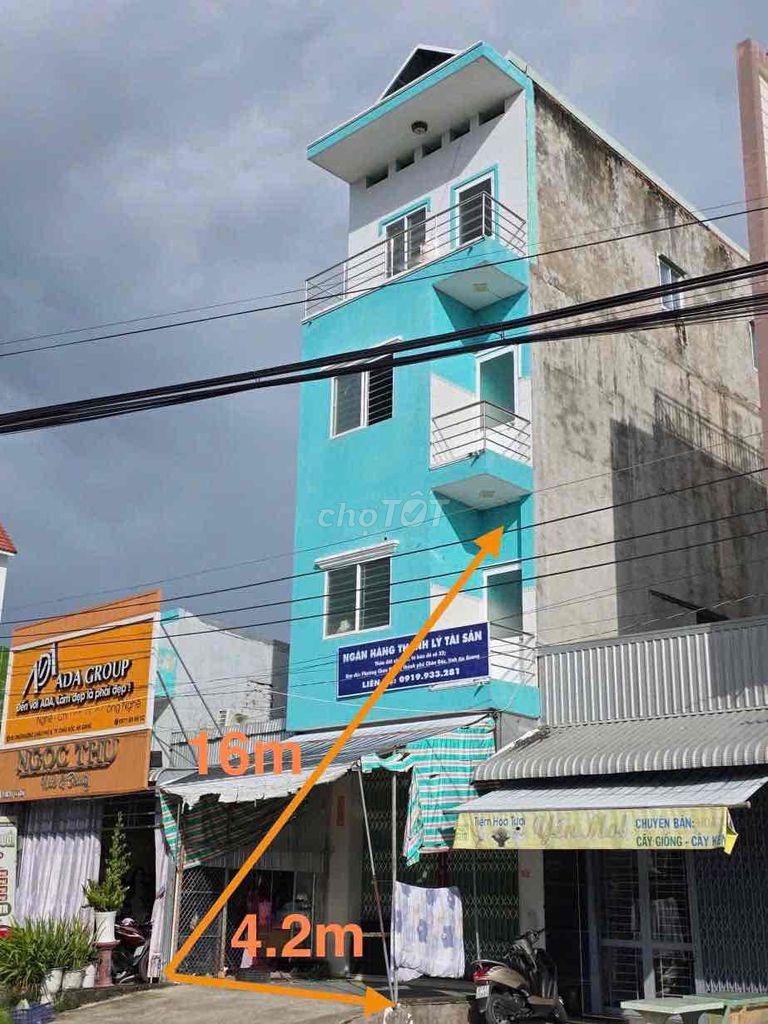 Ngân hàng thanh lý Mặt tiền kinh doanh tại chợ Châu Phú B, Châu Đốc