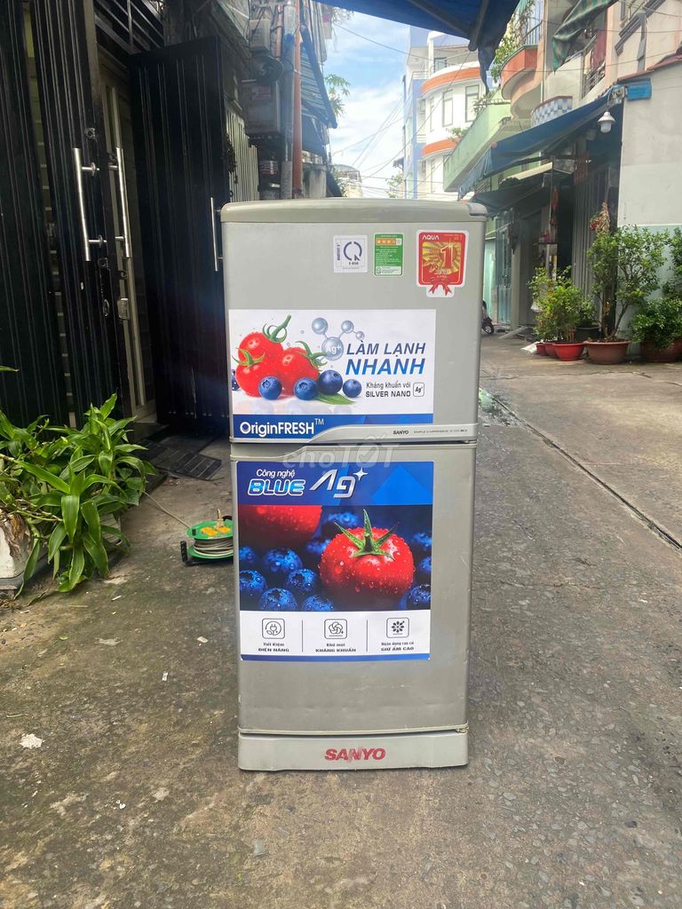 Tủ lạnh Sanyo SR-125RN 125 lít Xám Việt Nam. Mua bán Tủ lạnh tại Quận 11 Tp Hồ Chí Minh được đăng bởi MẠNH CƯỜNG hình 1