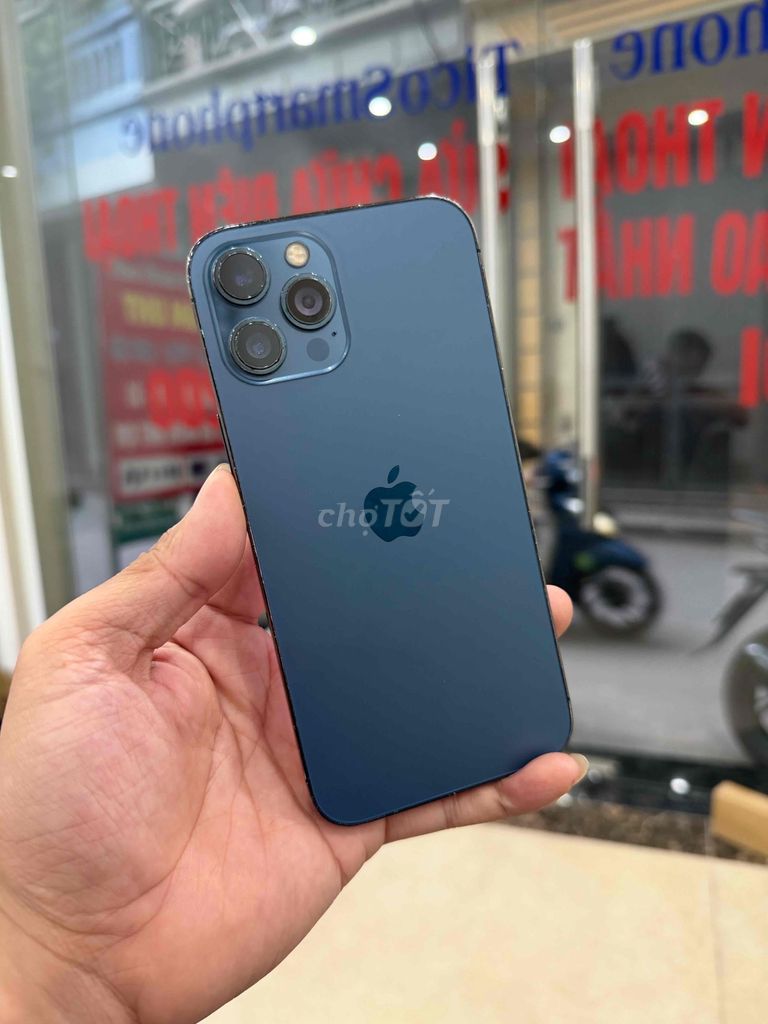 iPhone 12 Pro Max 128GB Xanh chơi game nghe gọi. Mua bán Điện thoại tại Quận Đống Đa Hà Nội được đăng bởi Ng Hoang Anh hình 1