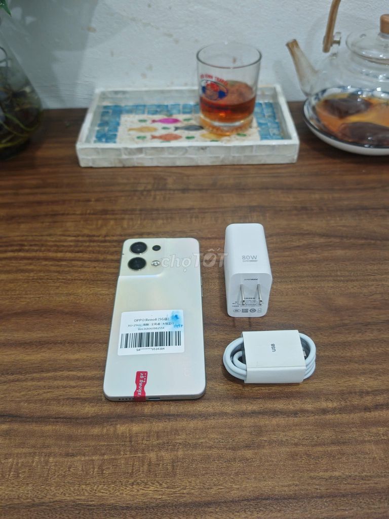 Oppo Reno 8 5G 8/256 Vàng sạc 80w có ship COD. Mua bán Điện thoại tại Quận Hoàng Mai Hà Nội được đăng bởi Trần Ngọc Hiếu hình 1