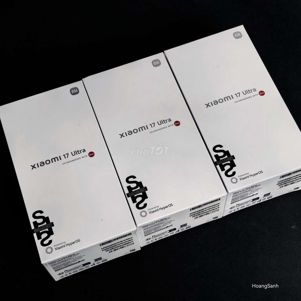 Xiaomi 17 Ultra 16GB 512GB Đen Chính Hãng Newseal. Mua bán Điện thoại tại Quận Tân Phú Tp Hồ Chí Minh được đăng bởi HOÀNG SANH hình 1
