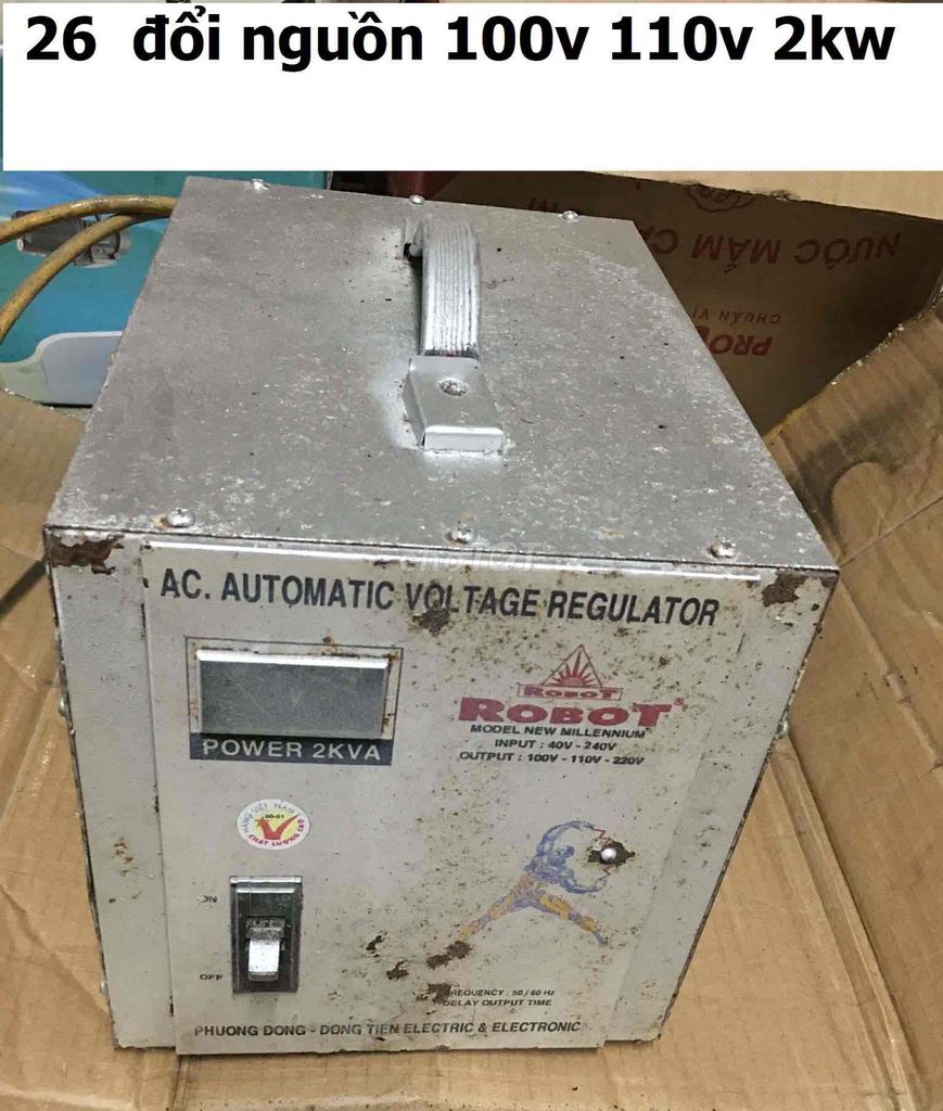 Bộ đổi nguồn Robot New Millennium. Mua bán Đồ chuyên dụng, Giống nuôi trồng tại Thị xã Duy Tiên Hà Nam được đăng bởi hinh dieu linh hình 1
