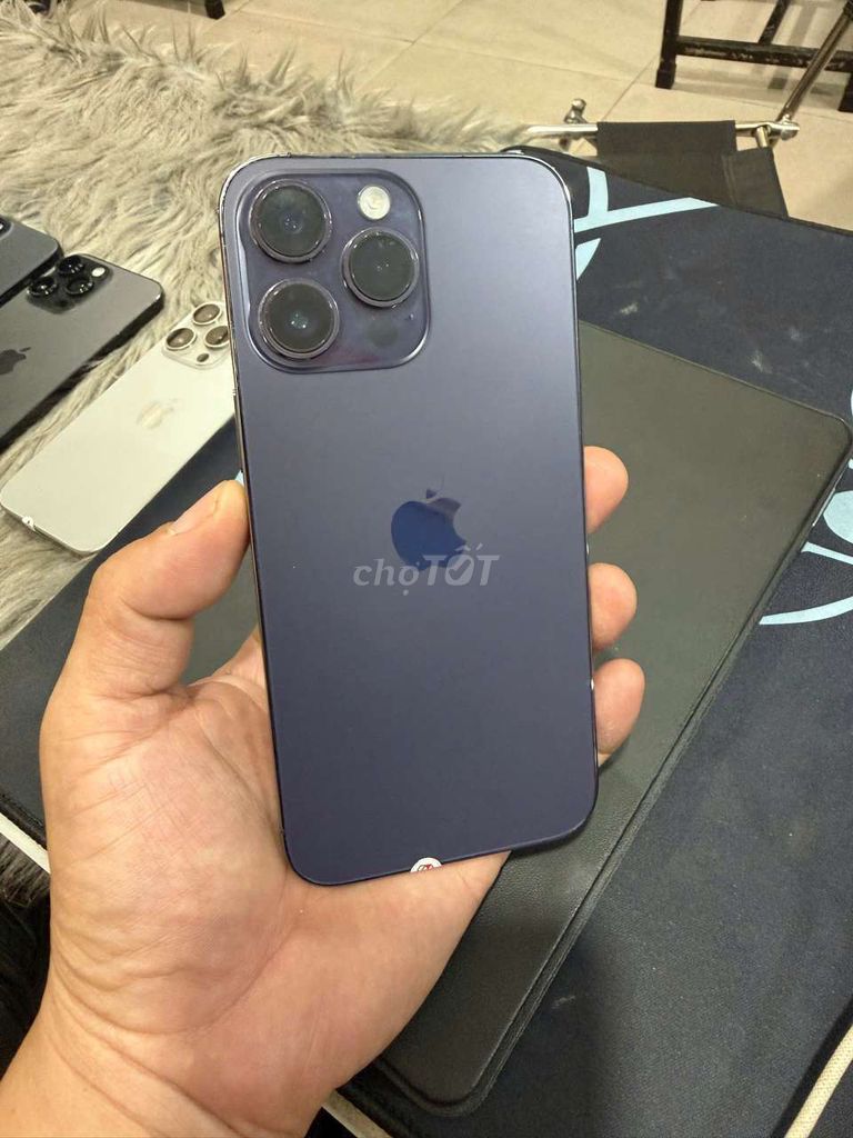 Apple iPhone 14 Pro Max 256GB tím mỹ. Mua bán Điện thoại tại Quận Bình Thạnh Tp Hồ Chí Minh được đăng bởi Hoàng Giang hình 1