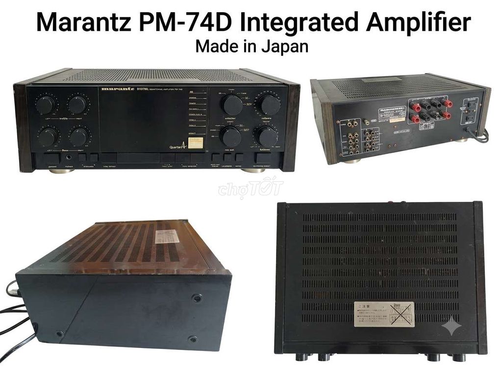 Amply Marantz PM-74D Đen Nhật Bản Phono MM/MC. Mua bán Tivi, Âm thanh tại Thành phố Nha Trang Khánh Hòa được đăng bởi An hình 1