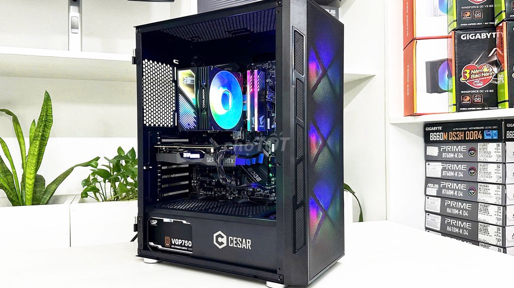 TRẢ GÓP 0Đ PC ĐỒ HỌA NẶNG I5 12600K 32G RTX-3060. Mua bán Máy tính để bàn tại Quận Hải Châu Đà Nẵng được đăng bởi Thiên An  hình 1