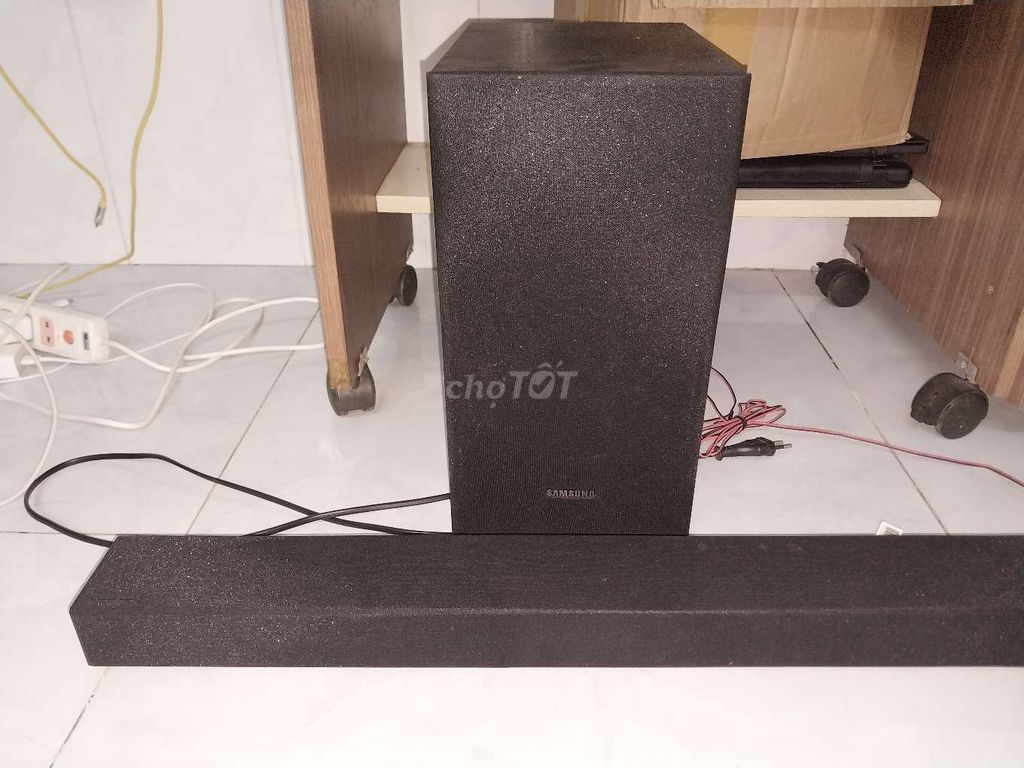 Muốn thanh lý Loa thanh Soundbar Samsung HW T420. Mua bán Tivi, Âm thanh tại Huyện Bình Chánh Tp Hồ Chí Minh được đăng bởi Lê Tùng Lâm hình 1