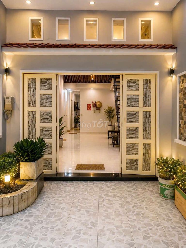 Nhà Bán  4x20m nhà gác lửng đẹp