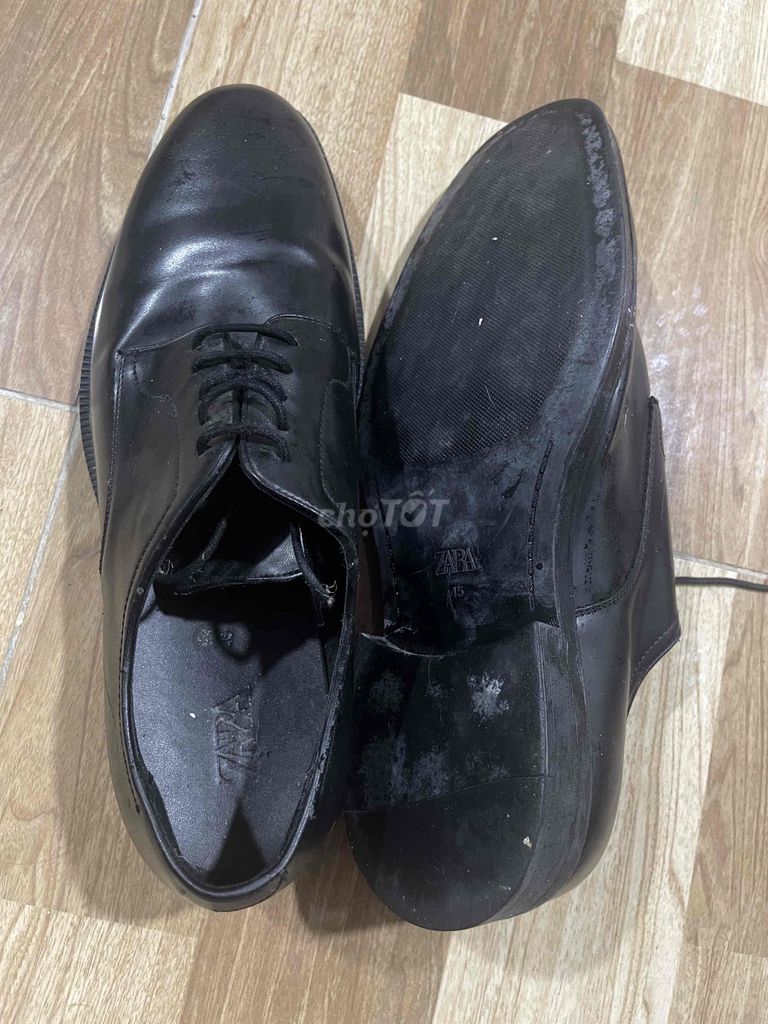 Giày tây Zara Nam Đen size 45 chưa mang. Mua bán Giày dép tại Quận Gò Vấp Tp Hồ Chí Minh được đăng bởi MIe mí hình 1