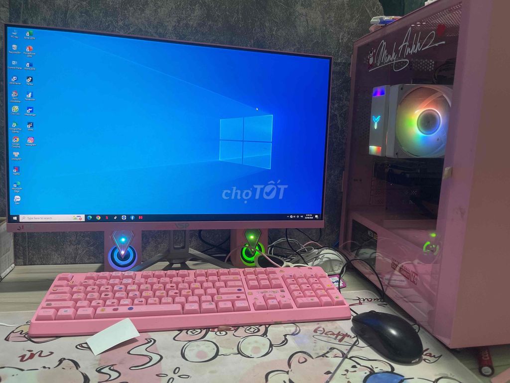 Meta Color Gamut V4 Hồng Sáng tạo, giải trí. Mua bán Máy tính để bàn tại Huyện Đức Hòa Long An được đăng bởi Minh Anh  hình 1