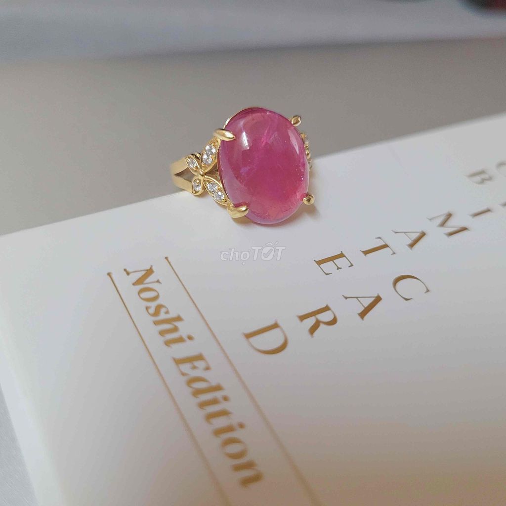 nhẫn đá ruby tự nhiên, nhẫn nữ chế tác thợ HN. Mua bán Phụ kiện thời trang khác tại Thành phố Nha Trang Khánh Hòa được đăng bởi Rio Natural Gemstone Jewelry hình 1