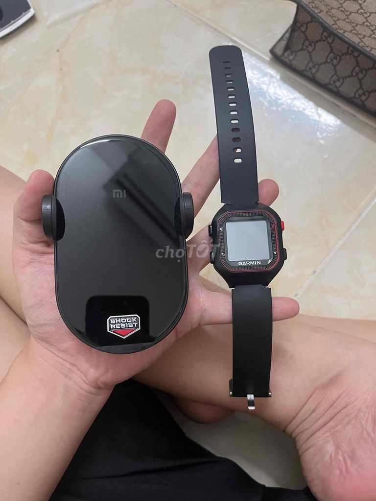 Đồng hồ Garmin Forerunner 25 sạc nhanh ô tô 20w Mi. Mua bán Thiết bị đeo thông minh tại Quận Tân Phú Tp Hồ Chí Minh được đăng bởi Trương Hiệp hình 1