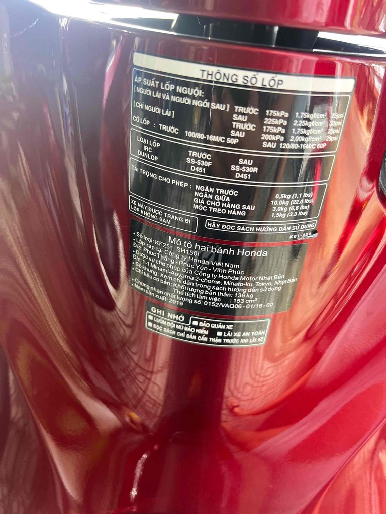 SHVN 150ABS. Mua bán Xe máy tại Huyện Châu Thành Bến Tre được đăng bởi Thành Tín Nguyễn hình 4