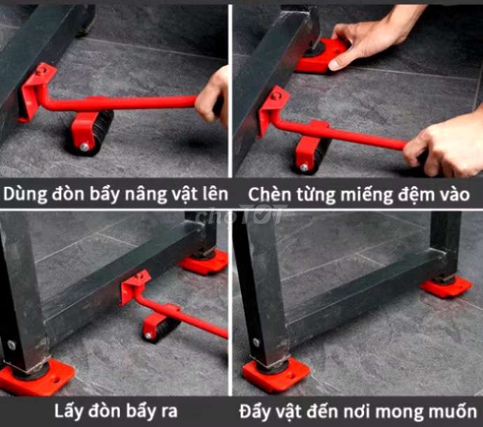 Bộ nâng đỡ, di chuyển đồ vật đa năng