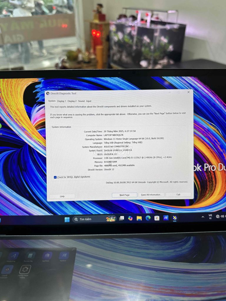 Asus Zenbook Pro Duo. Mua bán Laptop tại Quận Ba Đình Hà Nội được đăng bởi Chí Hướng Smartphone Cs HN hình 1