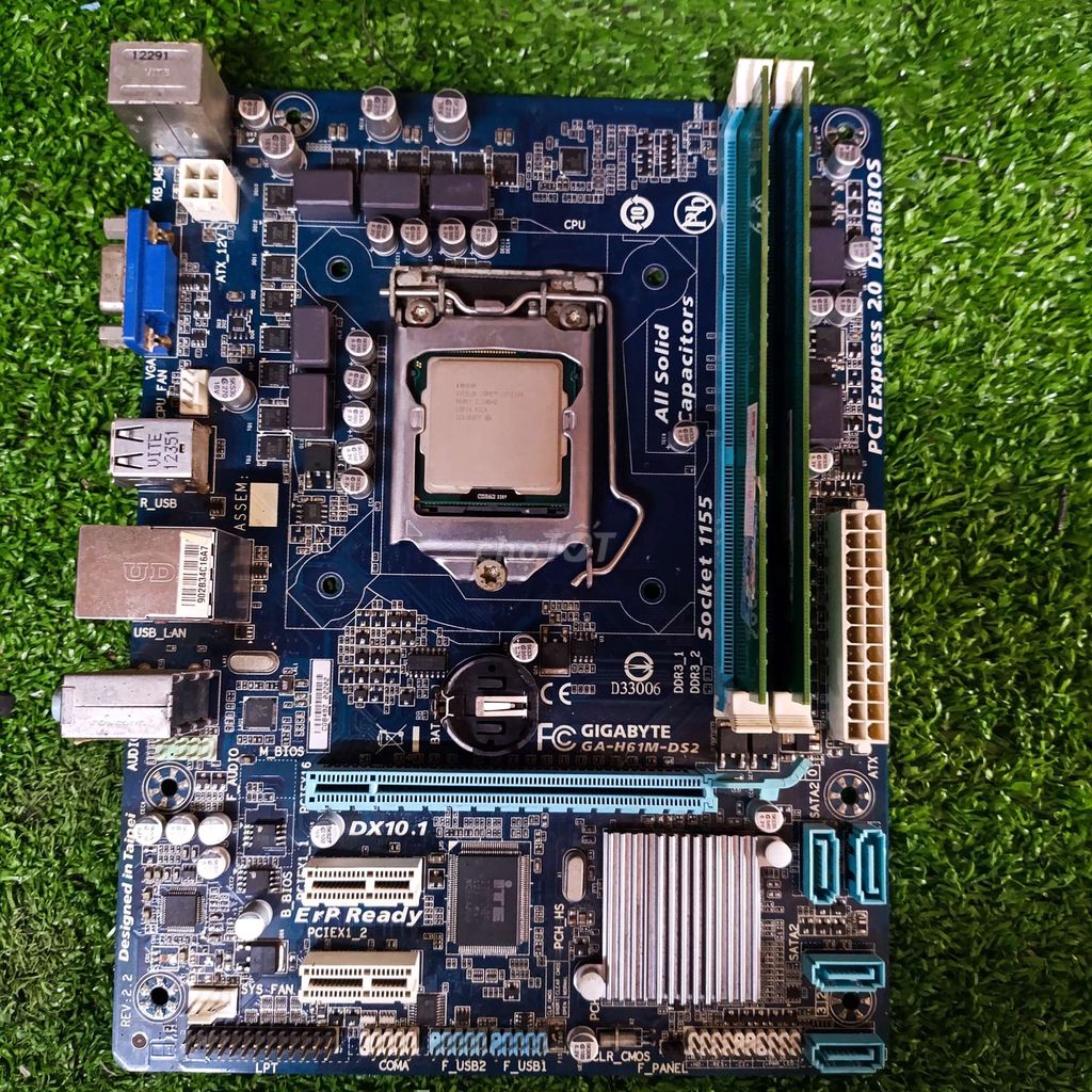 Mainboard Gigabyte H61 Socket 1155. Mua bán Linh kiện (RAM, Card...) tại Thành phố Thủ Đức Tp Hồ Chí Minh được đăng bởi Cũ Giá Rẻ hình 1