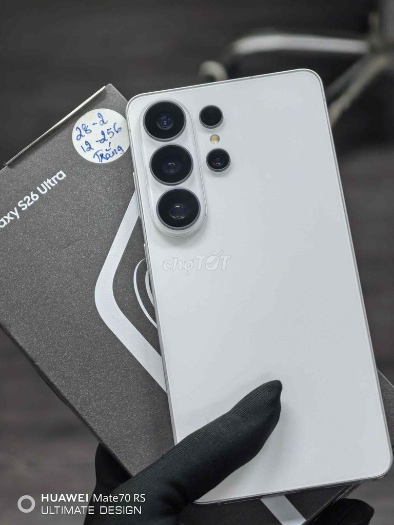 Samsung S26 Ultra 256GB Trắng. Mua bán Điện thoại tại Thành phố Đà Lạt Lâm Đồng được đăng bởi Lộc Lá Mô Bai hình 1