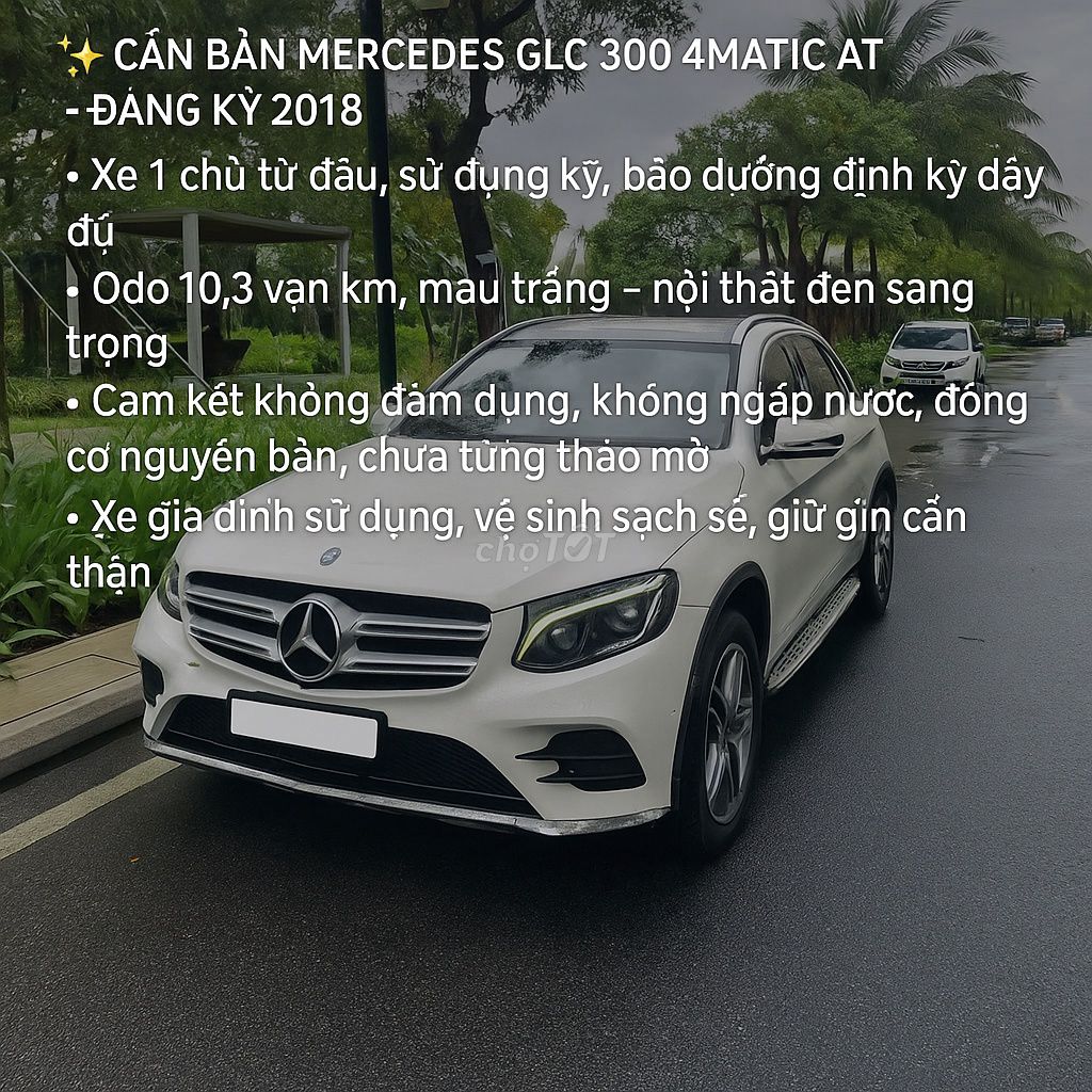 Mercedes Benz GLC Class 2018 300 4MATIC AT -10vạn3. Mua bán Ô tô tại Thành phố Thủ Đức Tp Hồ Chí Minh được đăng bởi Gia Bảo hình 2
