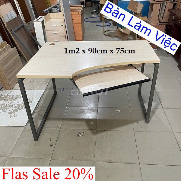 BÀN LÀM VIỆC% BÀN LÀM VIỆC% BÀN LÀM VIỆC CŨ 1M2_23. Mua bán Đồ dùng văn phòng tại Quận 5 Tp Hồ Chí Minh được đăng bởi Kho Hàng TP HCM hình 1