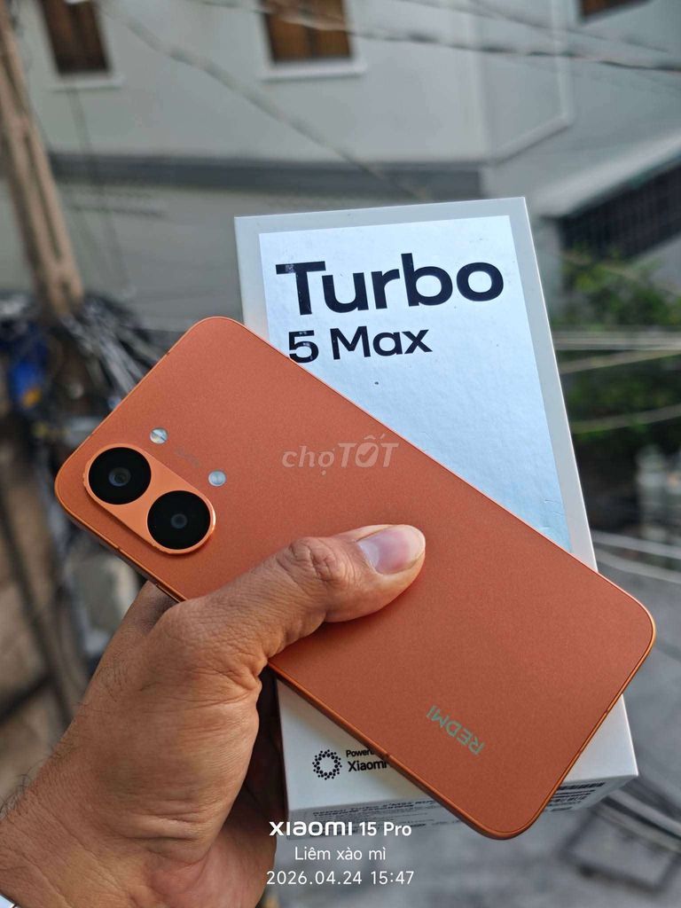 redmi turbo 5 max 16/256 đẹp 99 pin 100 fullbox . Mua bán Điện thoại tại Quận 5 Tp Hồ Chí Minh được đăng bởi thanh liêm hình 1