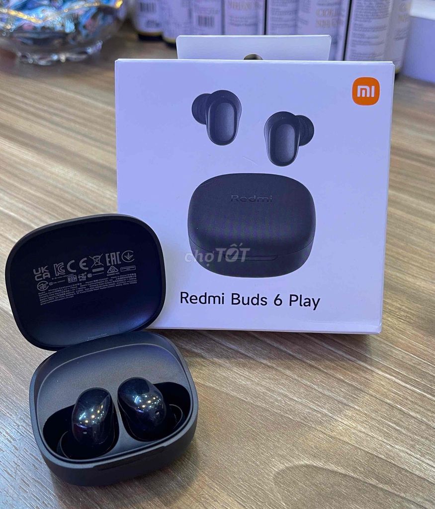 Tai nghe Xiaomi Redmi Buds 6 Play Đen. Mua bán Tivi, Âm thanh tại Quận Lê Chân Hải Phòng được đăng bởi tuan das hình 1