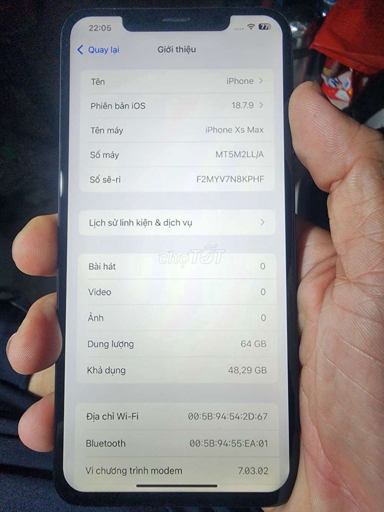 iPhone Xs Max 64GB Hồng. Mua bán Điện thoại tại Quận Bình Thạnh Tp Hồ Chí Minh được đăng bởi tùng  hình 1