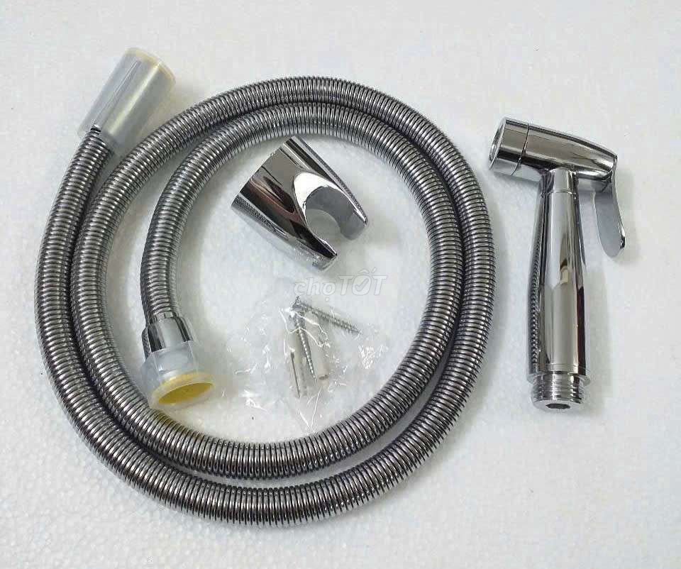 Vòi xịt vệ sinh Đồng thau Bạc 3 lớp. Mua bán Thiết bị vệ sinh, nhà tắm tại Quận Ba Đình Hà Nội được đăng bởi trương trí dũng hình 1