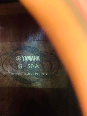 guitar yamaha g 50a