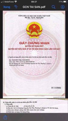 Căn hộ 120 m² · 3 PN · Nguễn Hữu Thọ