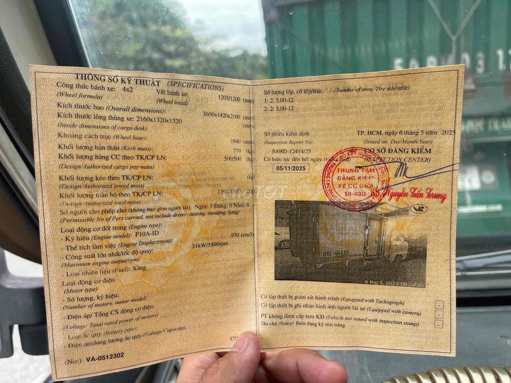 bán Suzuki đời 2009 thùng kín. Mua bán Xe tải, xe ben tại Thành phố Thuận An Bình Dương được đăng bởi ÂN KHOA TRƯỜNG LONG  hình 4