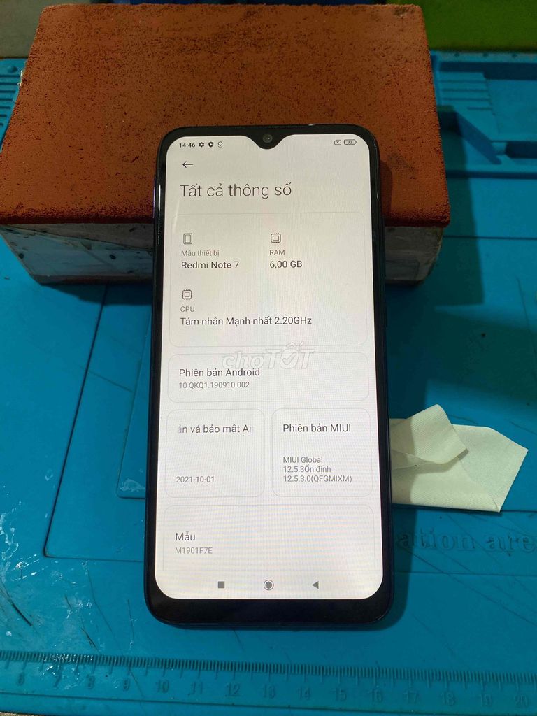 Xiaomi Redmi Note 7 64GB Tím. Mua bán Điện thoại tại Quận Sơn Trà Đà Nẵng được đăng bởi hùng hình 1
