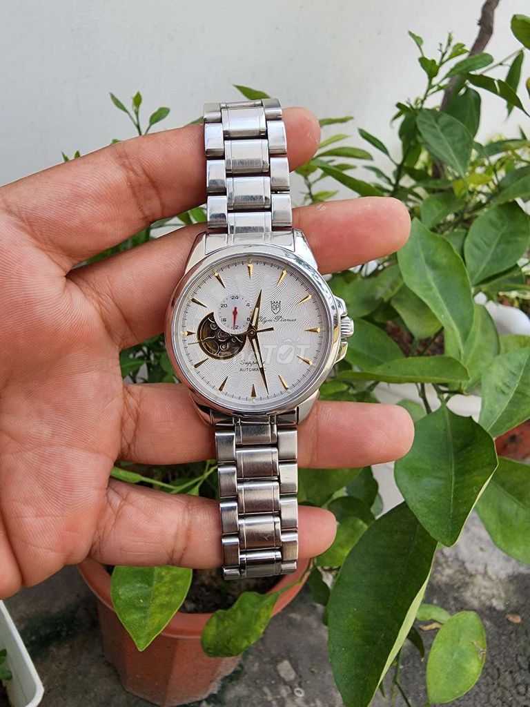 Olympianus Cơ 40mm Sapphire Bạc. Mua bán Đồng hồ tại Quận Hải An Hải Phòng được đăng bởi Tùng hình 1