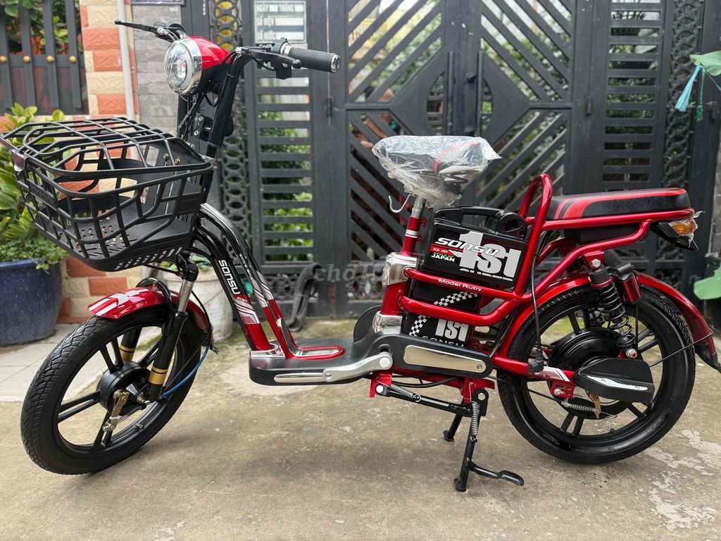 SONSU RUBY MỚI 100% BH 1 NĂM ĐỦ MÀU. Mua bán Xe điện tại Quận Bình Tân Tp Hồ Chí Minh được đăng bởi XE ĐIỆN GIÁ KHO hình 3