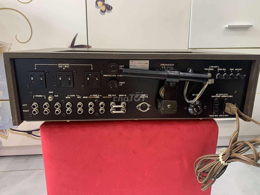 Pioneer Reciever SX - 616. Mua bán Tivi, Âm thanh tại Thành phố Thuận An Bình Dương được đăng bởi A . Phú hình 4
