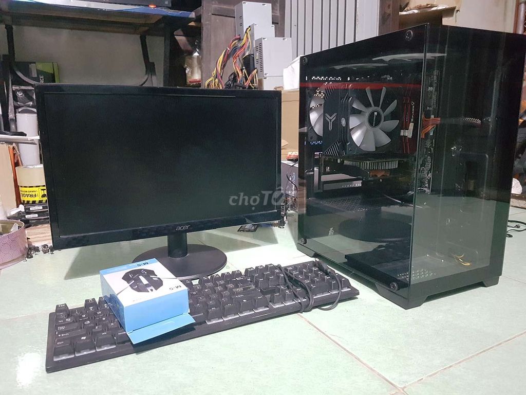 Máy tính để bàn i5 7400 8GB/120GB 19 inch. Mua bán Máy tính để bàn tại Thành phố Cà Mau Cà Mau được đăng bởi Máy tính 2nd Cà Mau hình 1
