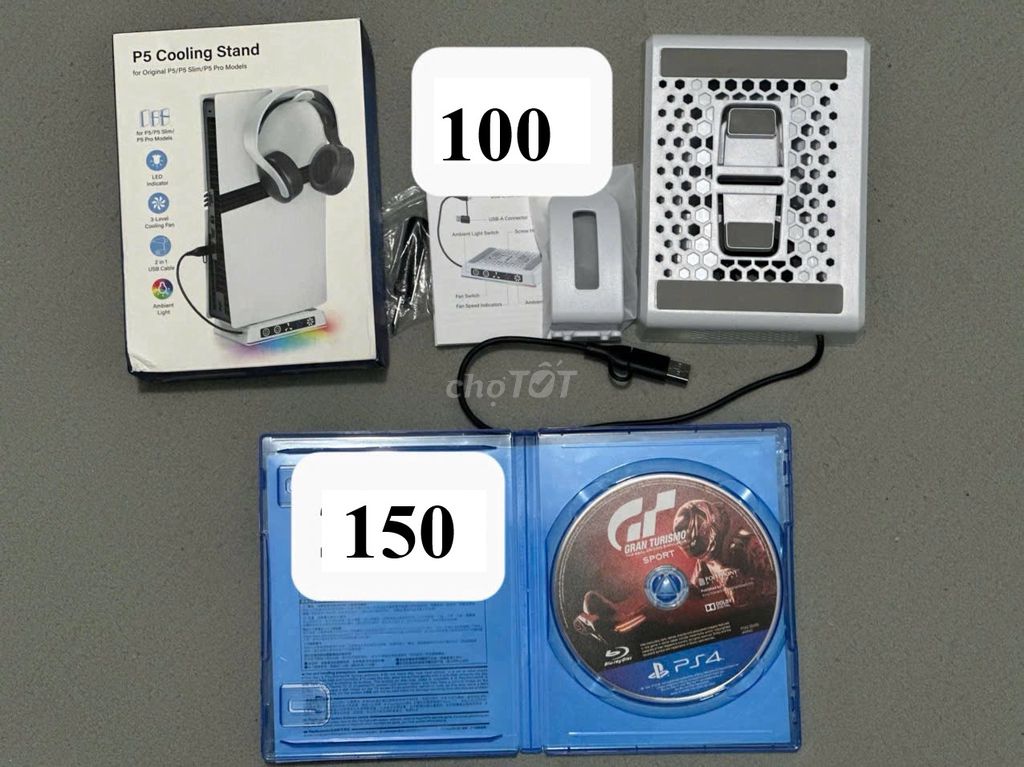 Bán quạt tản nhiệt đứng cho PS5 và đĩa PS4. Mua bán Thiết bị chơi game tại Huyện Hòa Thành Tây Ninh được đăng bởi Nam hình 1