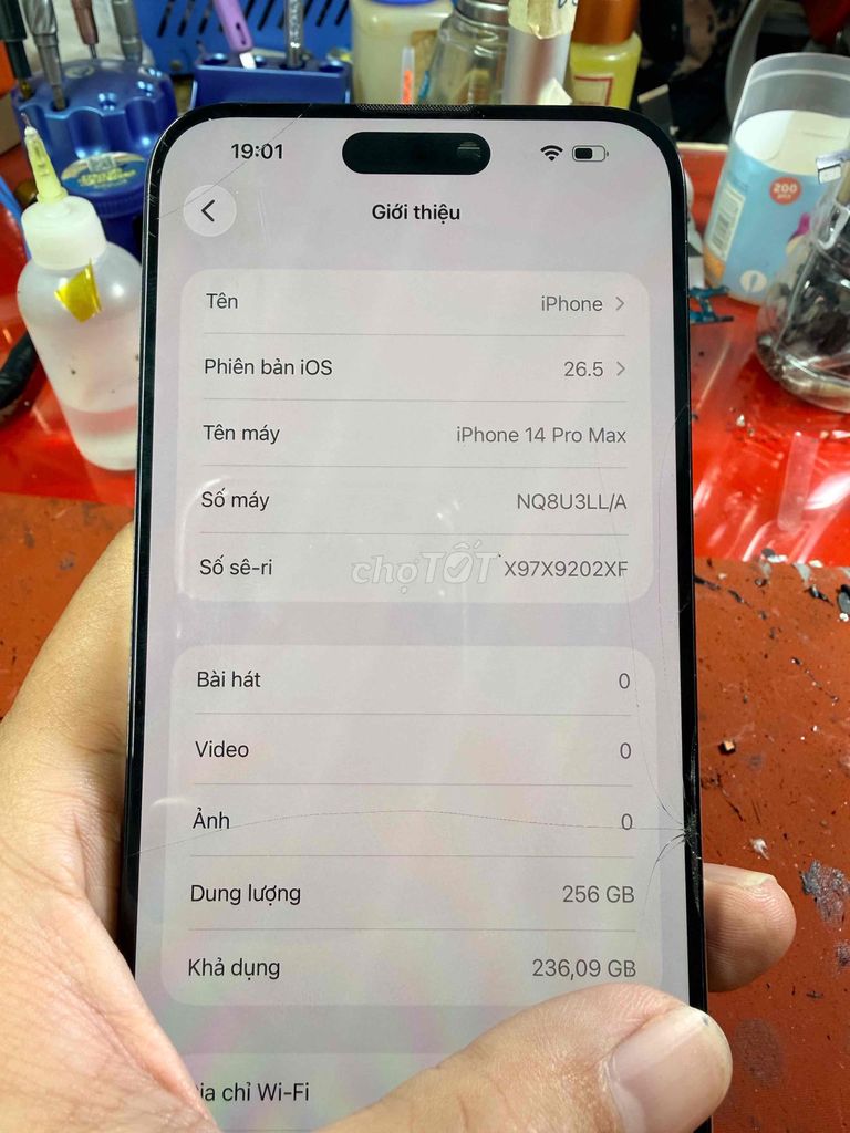 Apple iPhone 14 Pro Max 256GB Trắng Mỹ. Mua bán Điện thoại tại Quận 1 Tp Hồ Chí Minh được đăng bởi Châu Tín hình 1