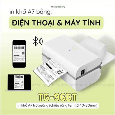 MÁY IN NHIỆT TG-96BT KẾT NỐI ĐƯỢC ĐT VÀ VI TÍNH. Mua bán Đồ dùng văn phòng tại Thành phố Thủ Đức Tp Hồ Chí Minh được đăng bởi D Thanh Hà