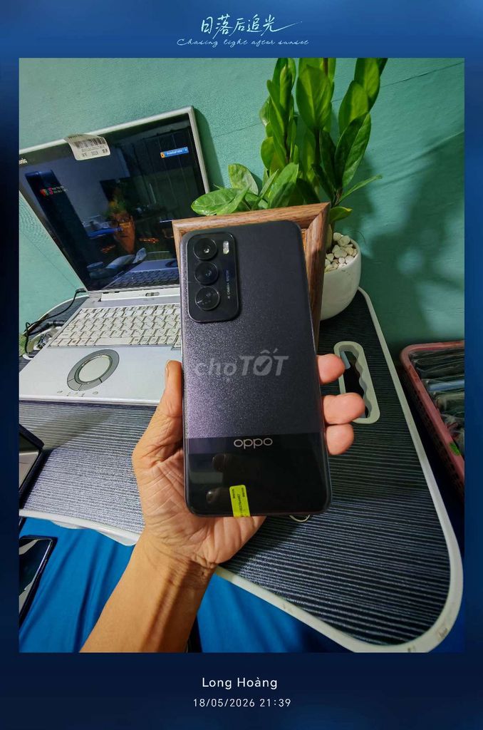 Oppo Reno 12 Pro Tím 512GB. Mua bán Điện thoại tại Thành phố Thủ Đức Tp Hồ Chí Minh được đăng bởi Nguyễn Long Hoàng hình 1