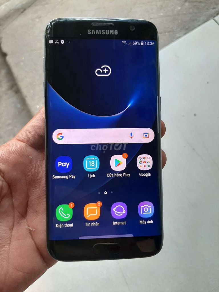 Samsung Galaxy S7 Edge Vàng. Mua bán Điện thoại tại Huyện Bình Chánh Tp Hồ Chí Minh được đăng bởi phan quang hình 1