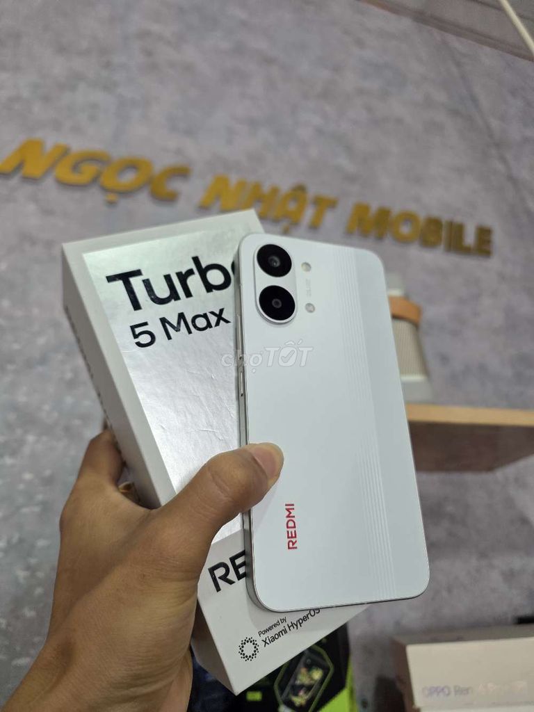 Redmi Turbo 5 Max (16/256) FullBox Như New. Mua bán Điện thoại tại Thành phố Buôn Ma Thuột Đắk Lắk được đăng bởi Nguyễn Ngọc Nhật hình 1